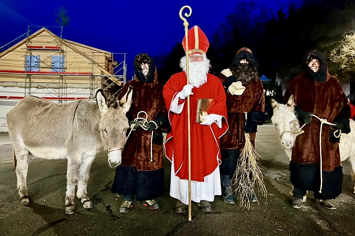 Peter organisiert den Samichlaus-Empfang.